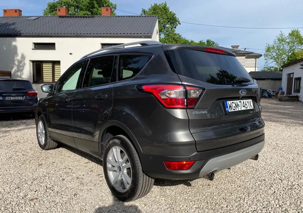 Ford Kuga cena 63900 przebieg: 107157, rok produkcji 2017 z Kałuszyn małe 781